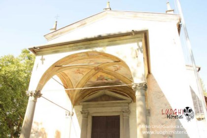 Cupola ottagonale interna della Chiesa delle Sante